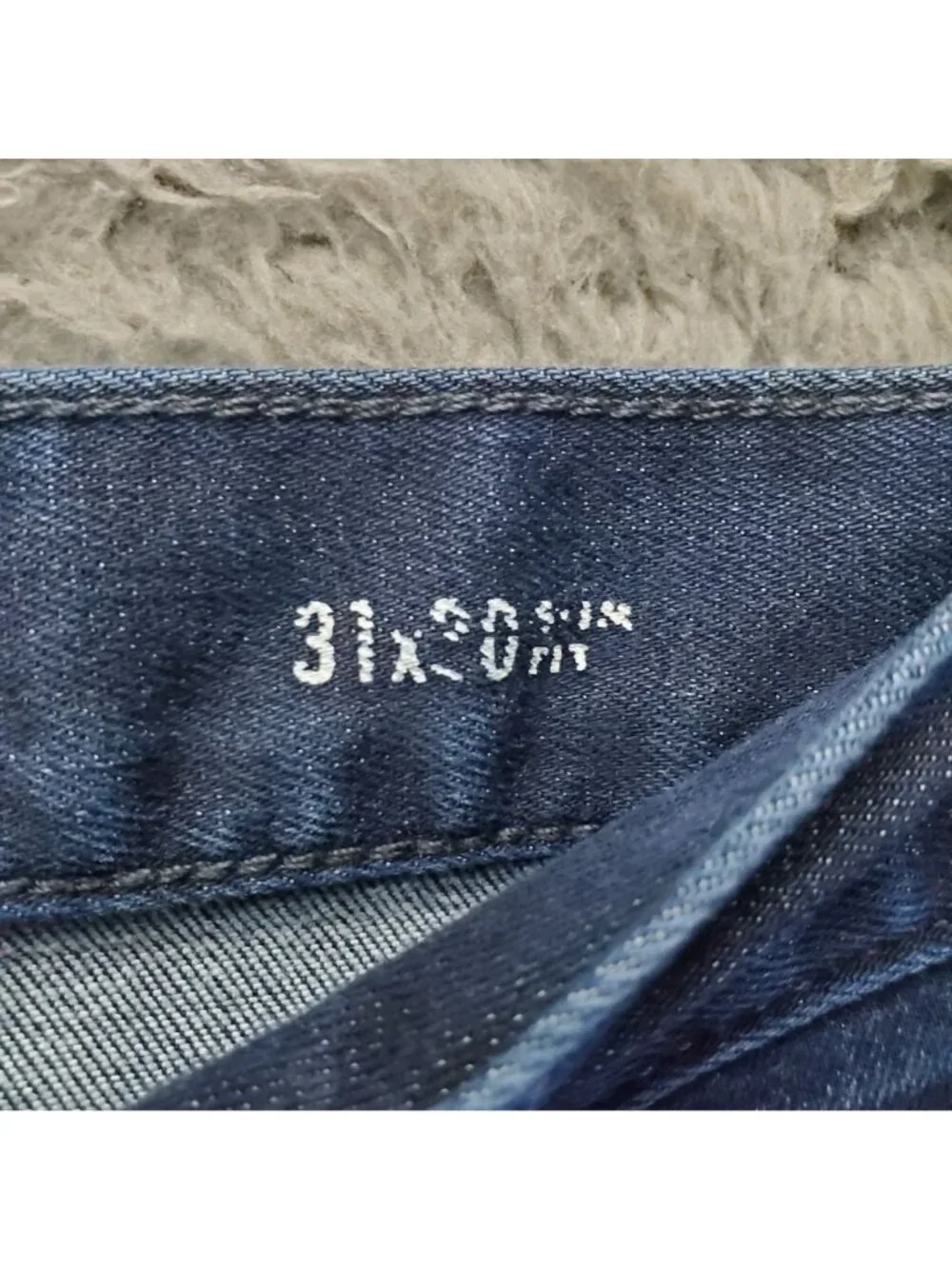 Banana Republic Jeans Mens 31x30 Blue Traveler Slim Fit Stretch Denim *Read*